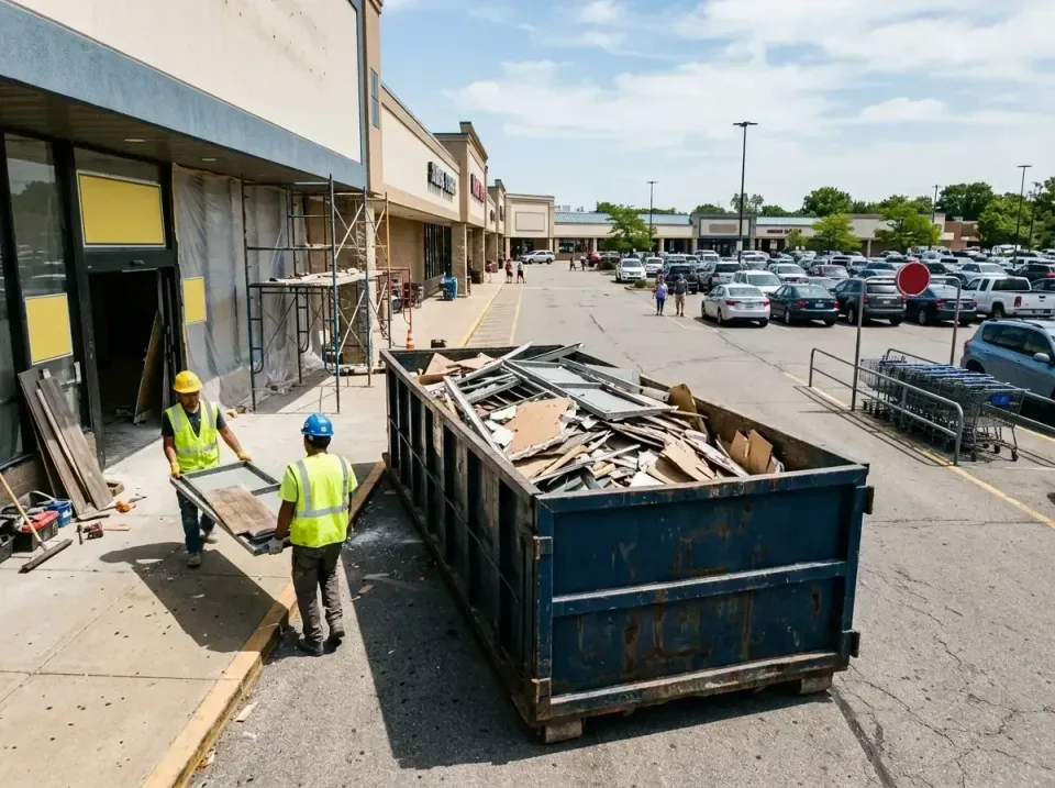 retail-store-renovation-debris-003 — frequently asked questions, Roll-off Dumpster Rentals in Buckeye Lake, OH
